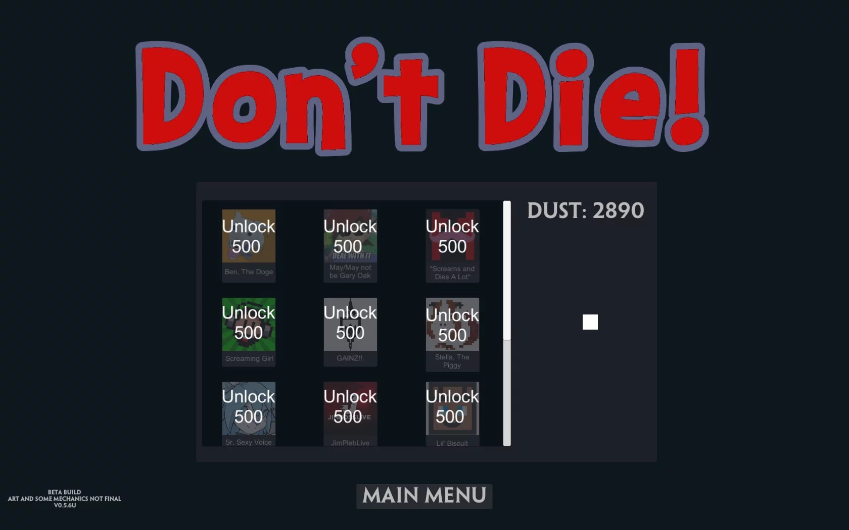 Изображение игры: Don't Die!