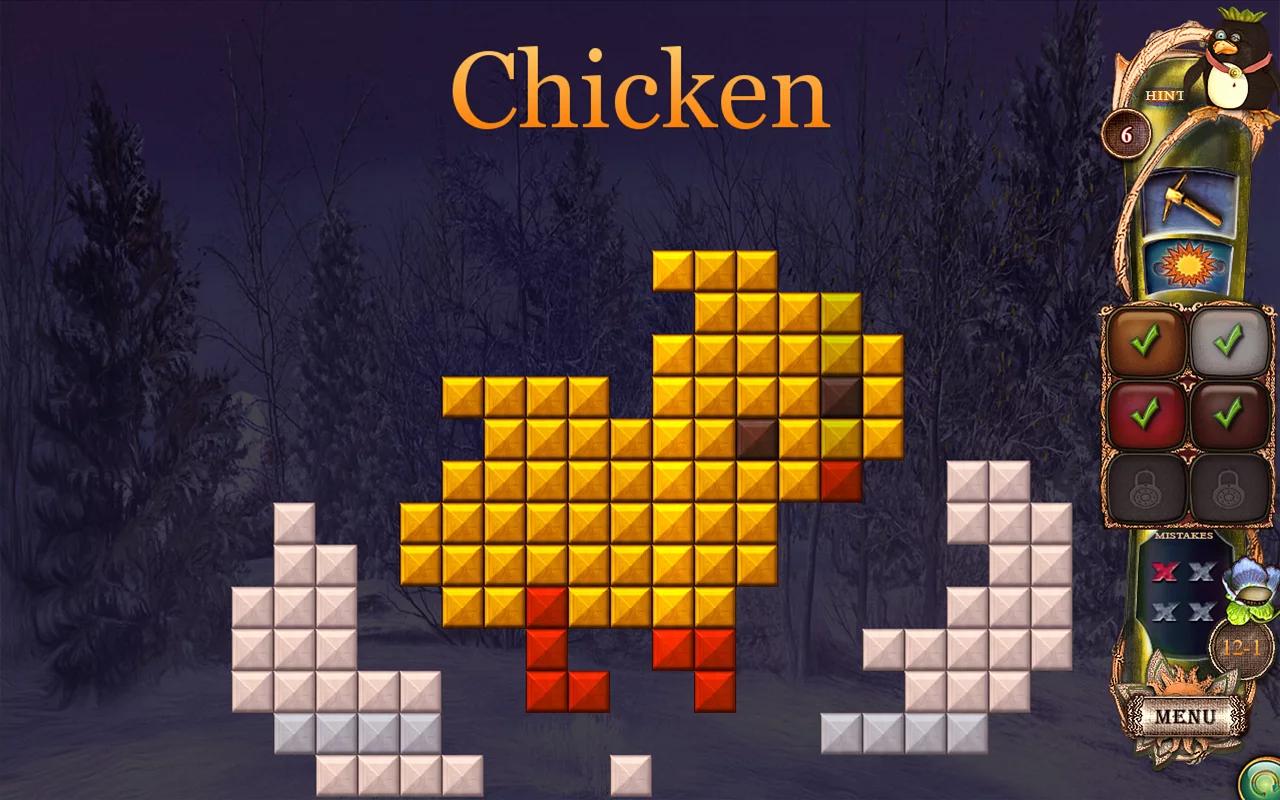 Изображение игры: Fantasy Mosaics 18: Explore New Colors