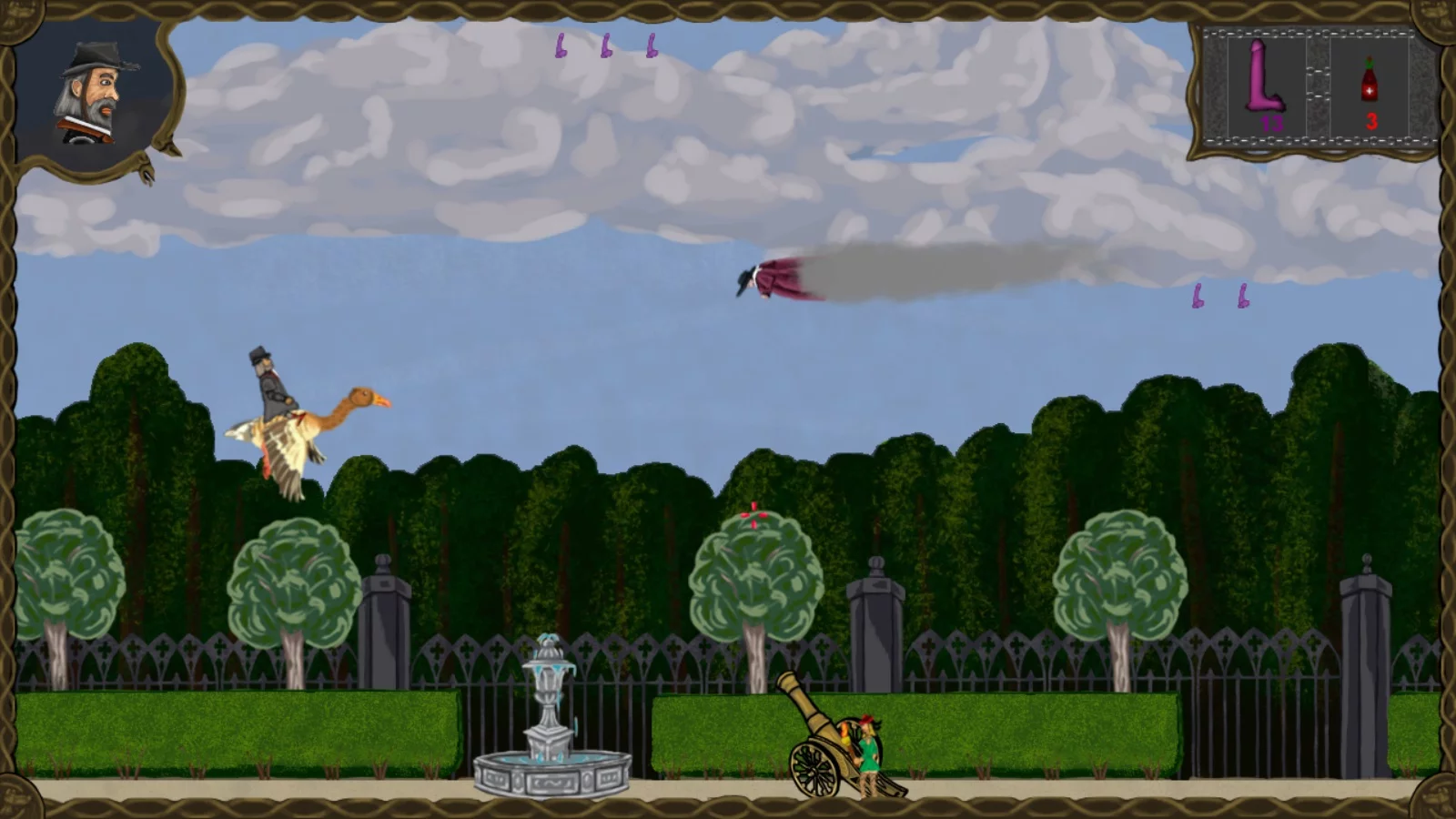 Изображение игры: Dungeons & Geese