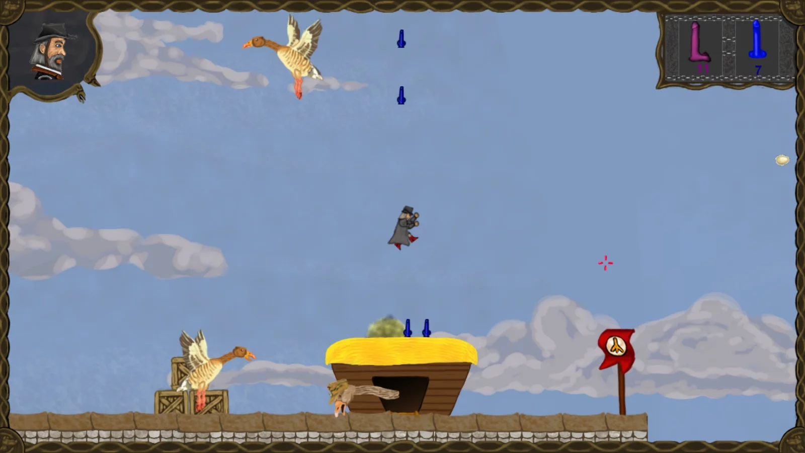 Изображение игры: Dungeons & Geese