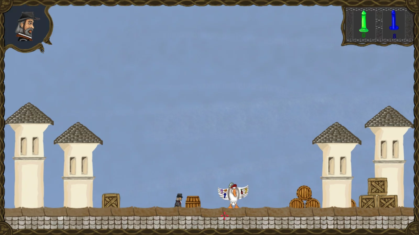 Изображение игры: Dungeons & Geese