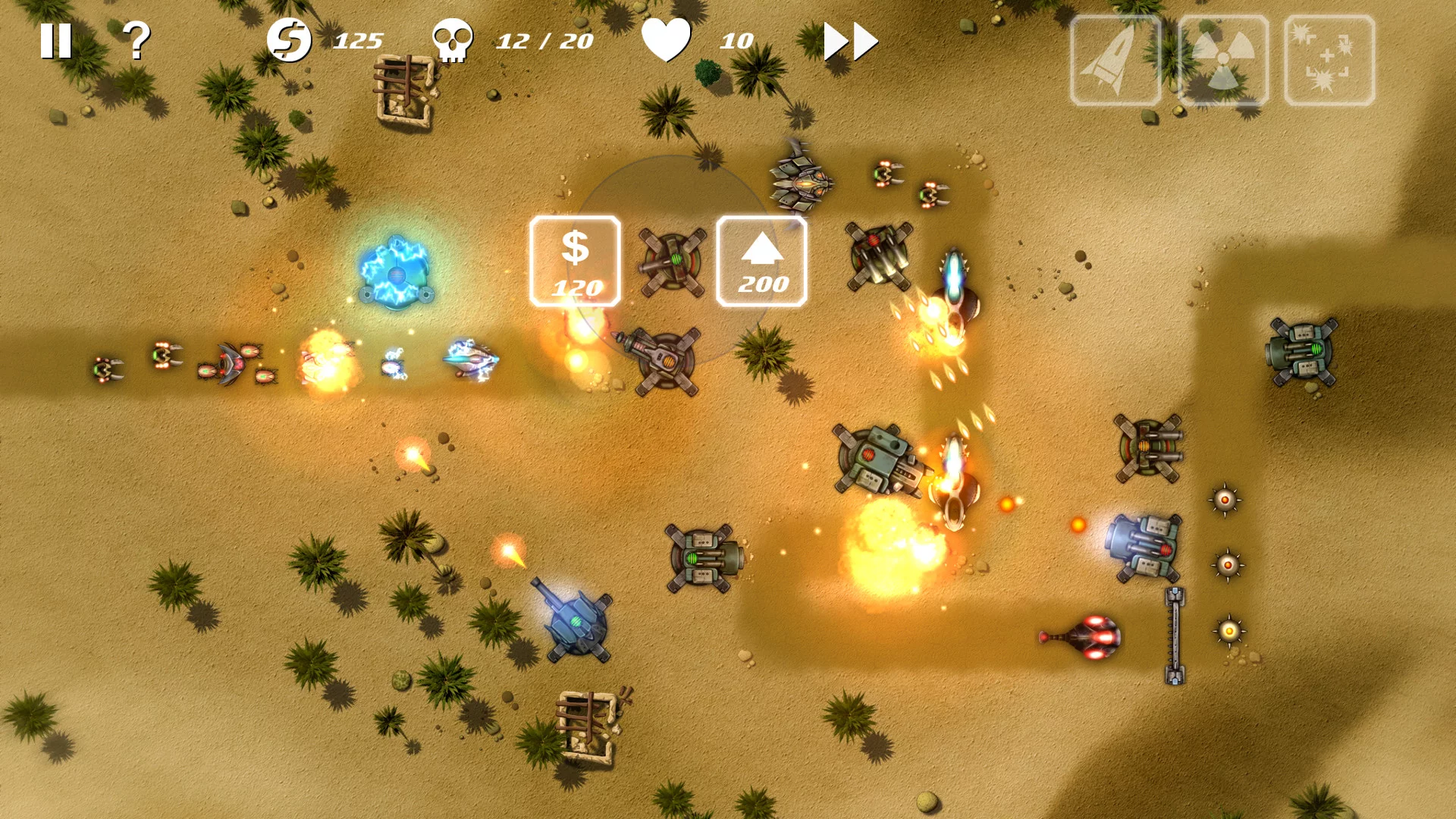 Изображение игры: M.A.C.E. Tower Defense