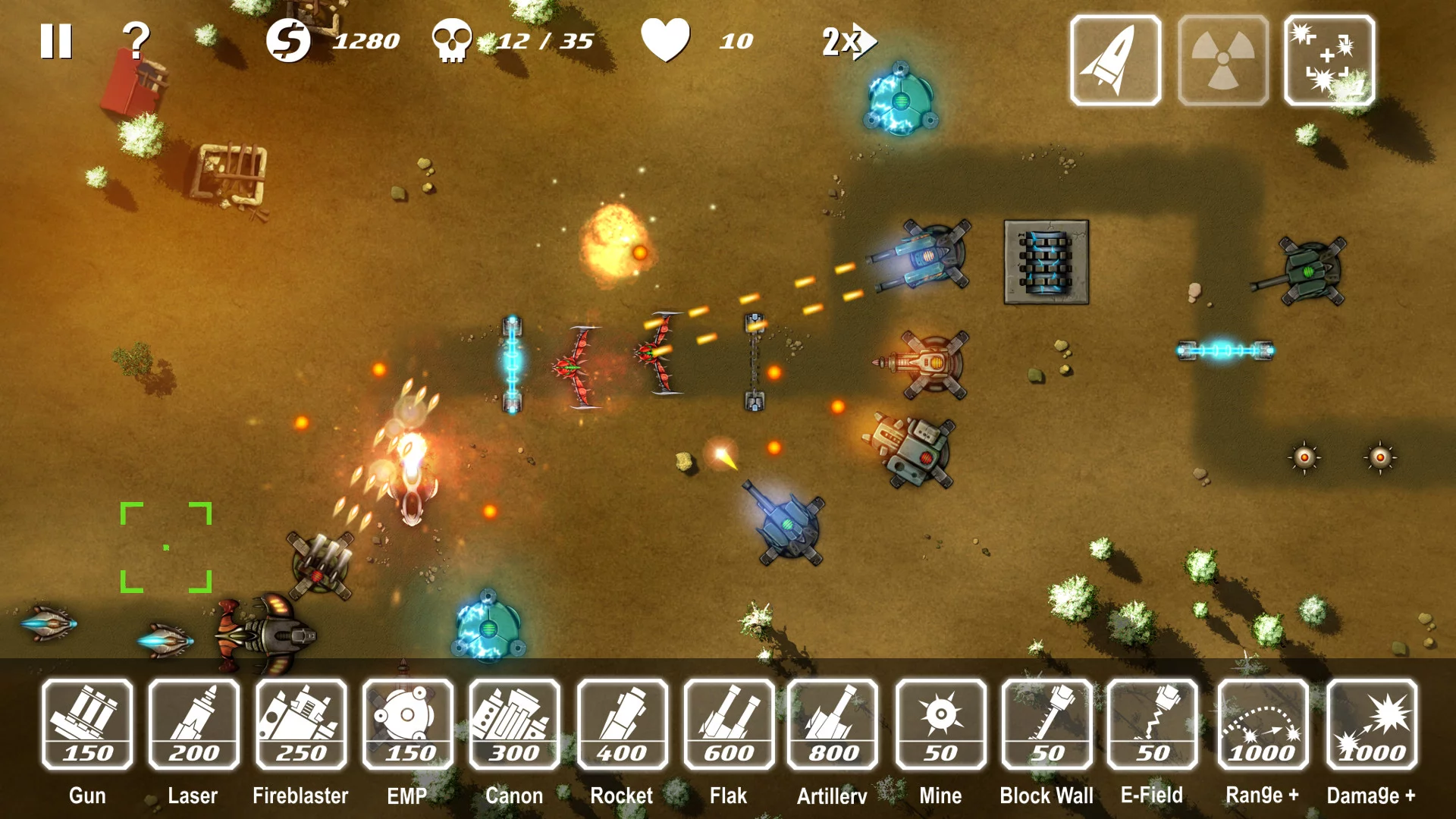 Изображение игры: M.A.C.E. Tower Defense