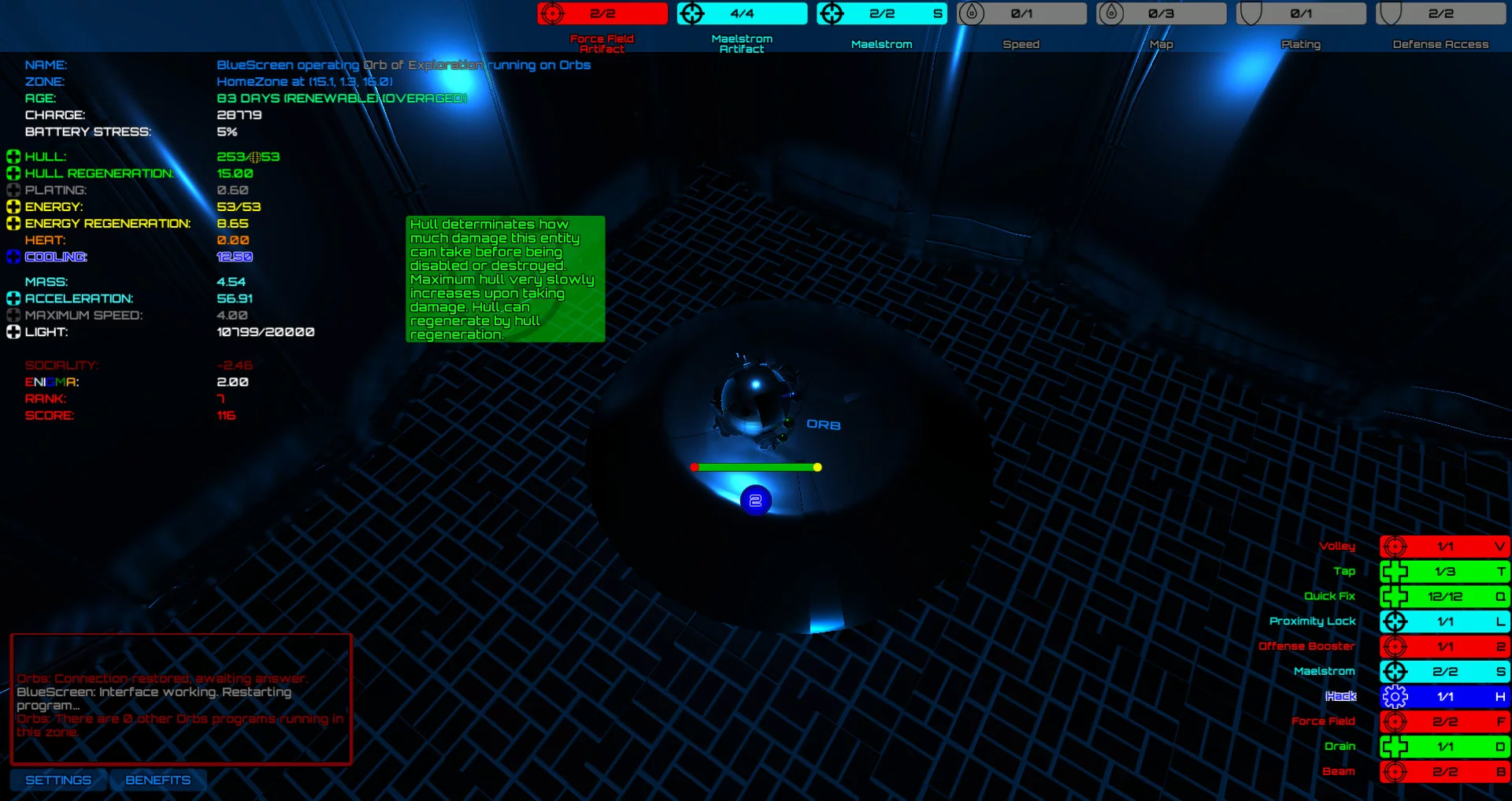 Изображение игры: Orbs