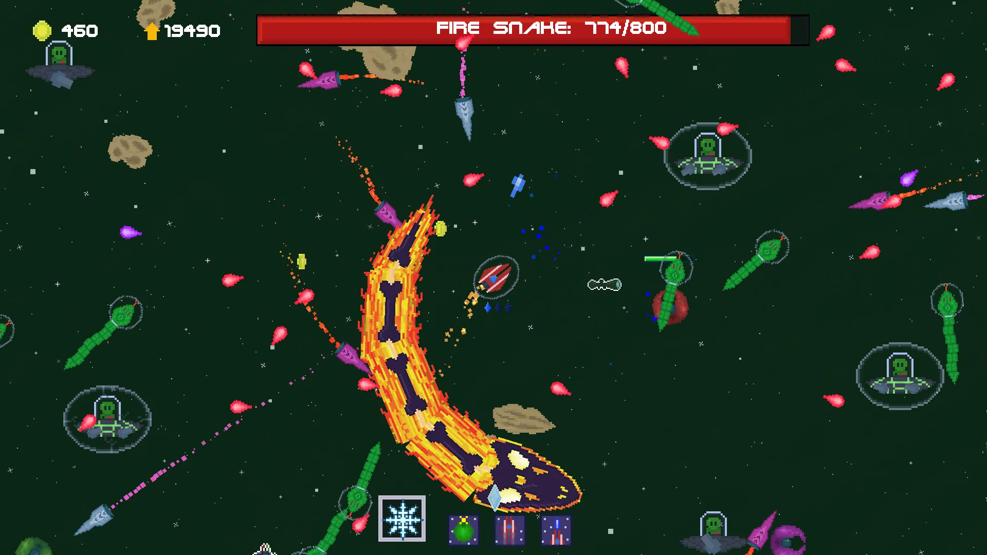 Изображение игры: Aliens&Asteroids