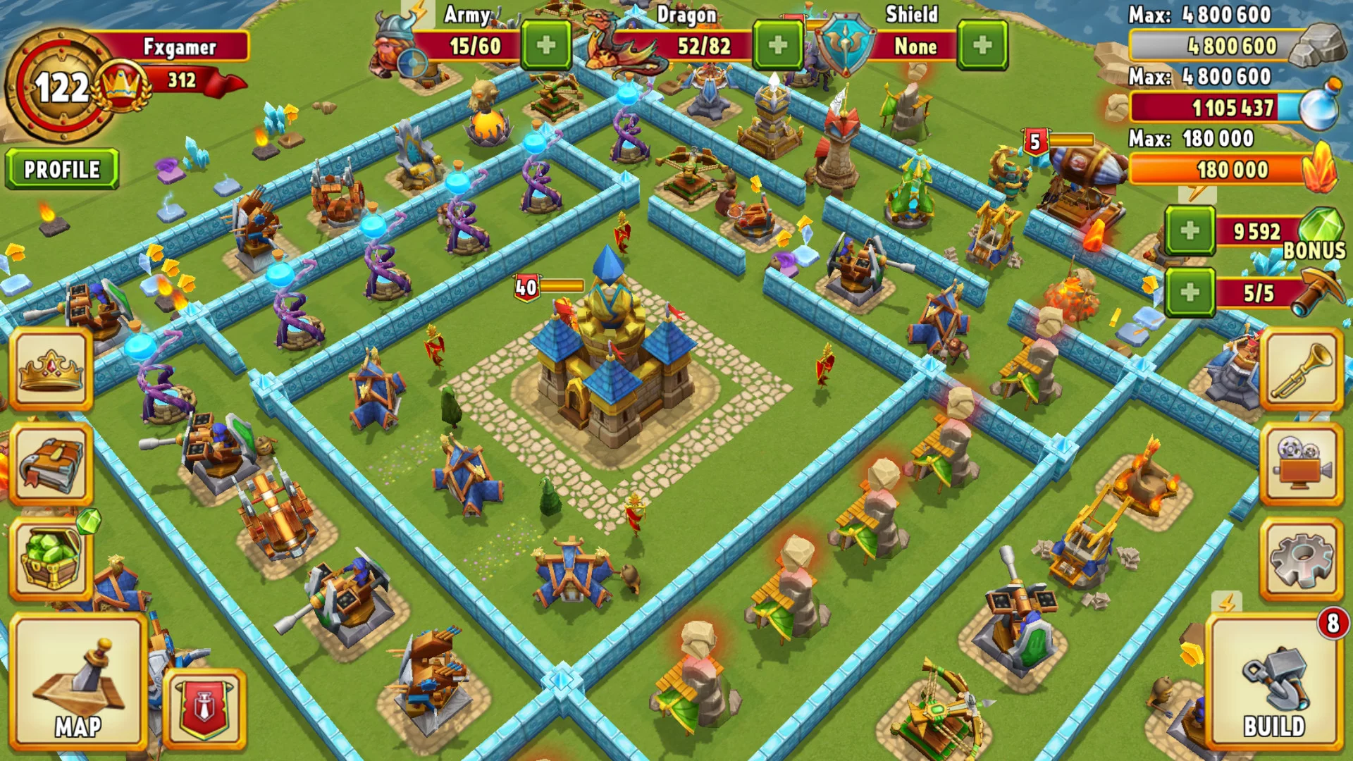 Изображение игры: Dragon Lords: 3D Strategy