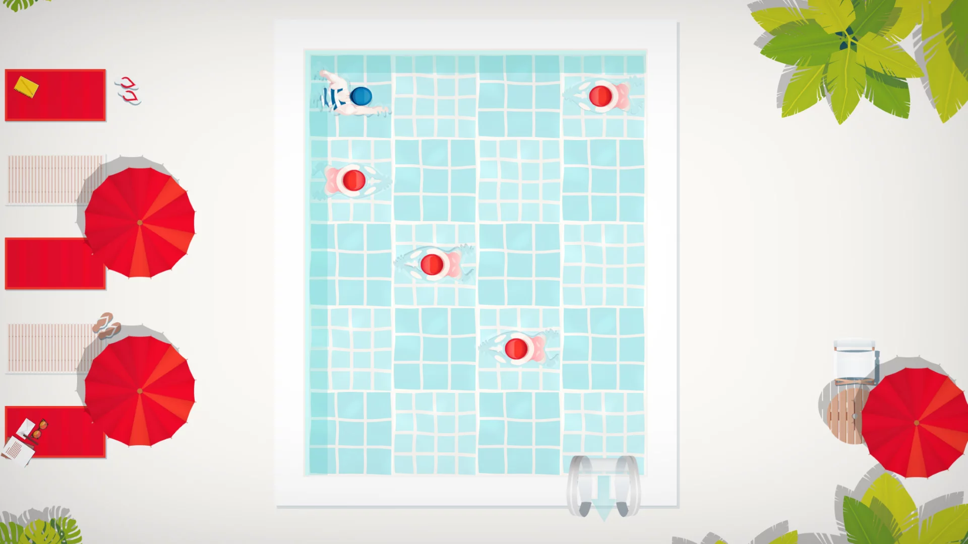 Изображение игры: Swim Out