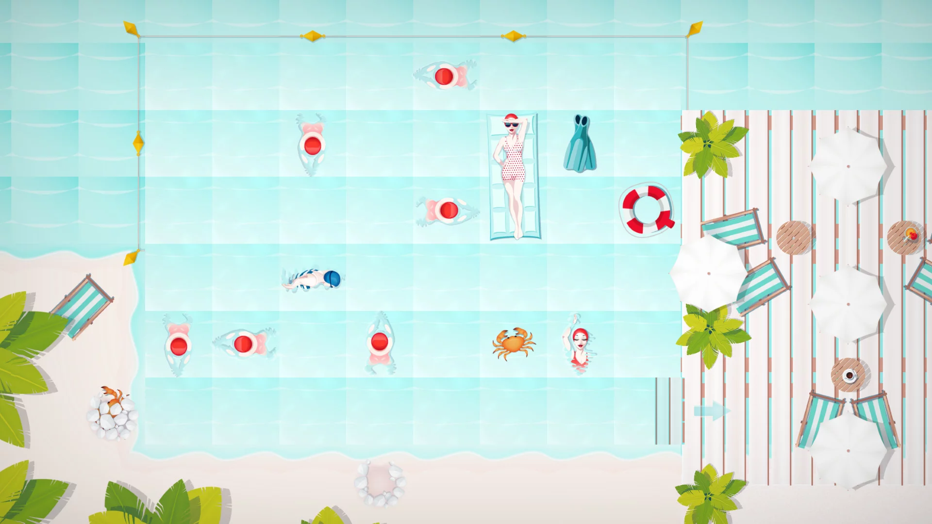 Изображение игры: Swim Out