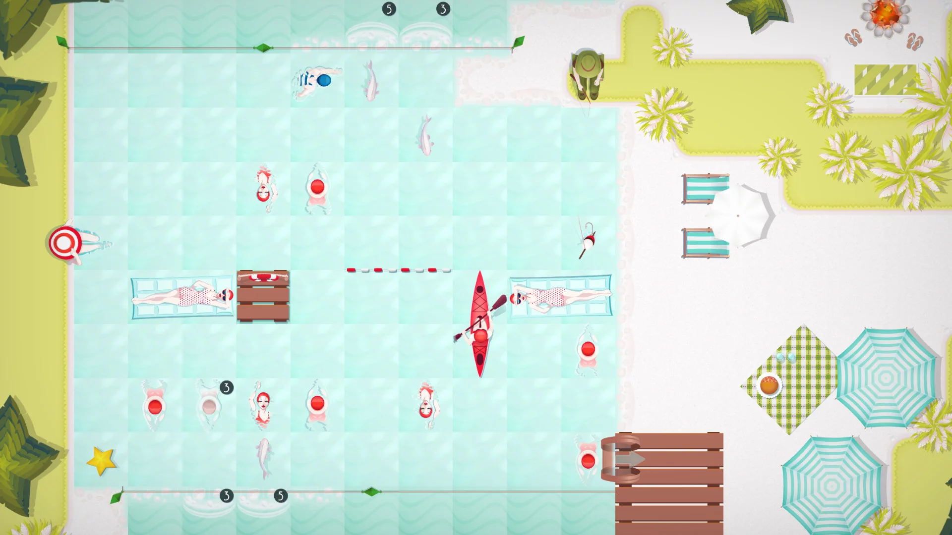 Изображение игры: Swim Out
