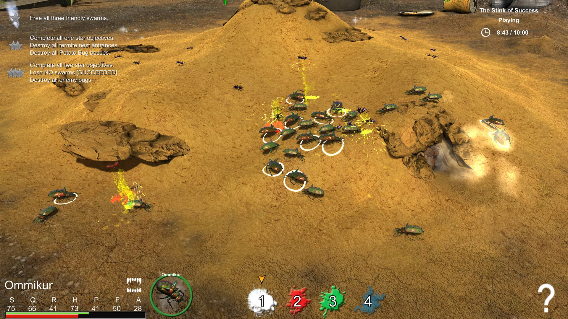 Изображение игры: Beetle Uprising