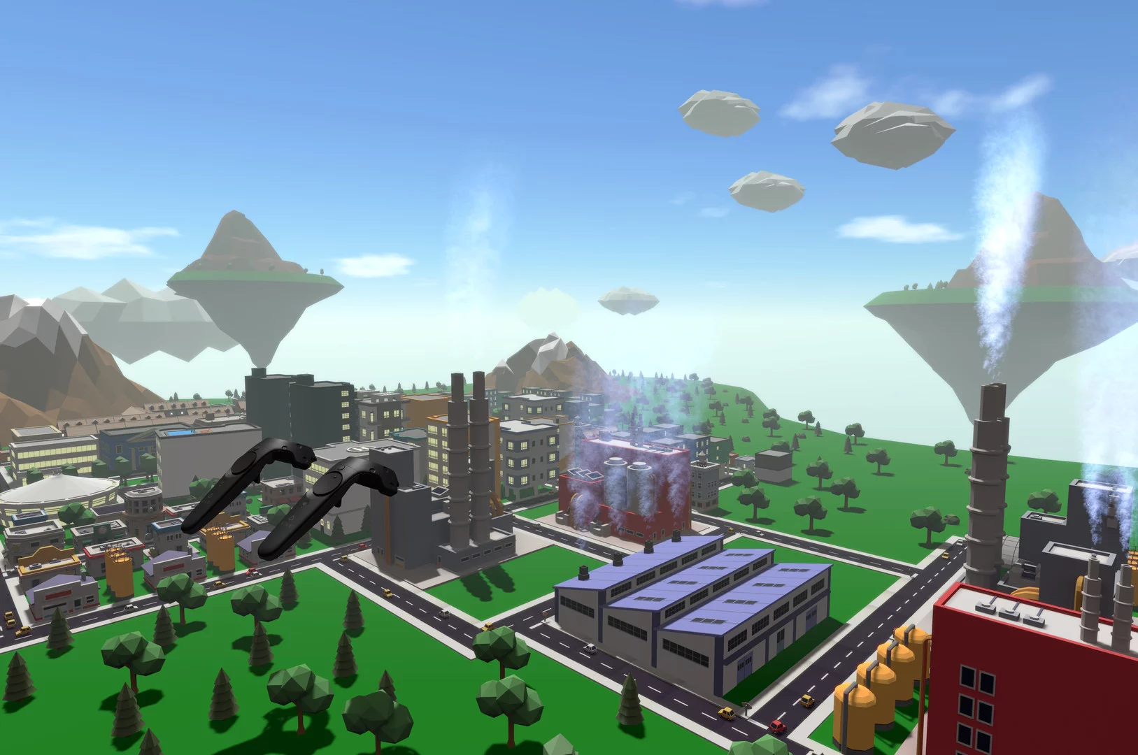 Изображение игры: CloudCity VR