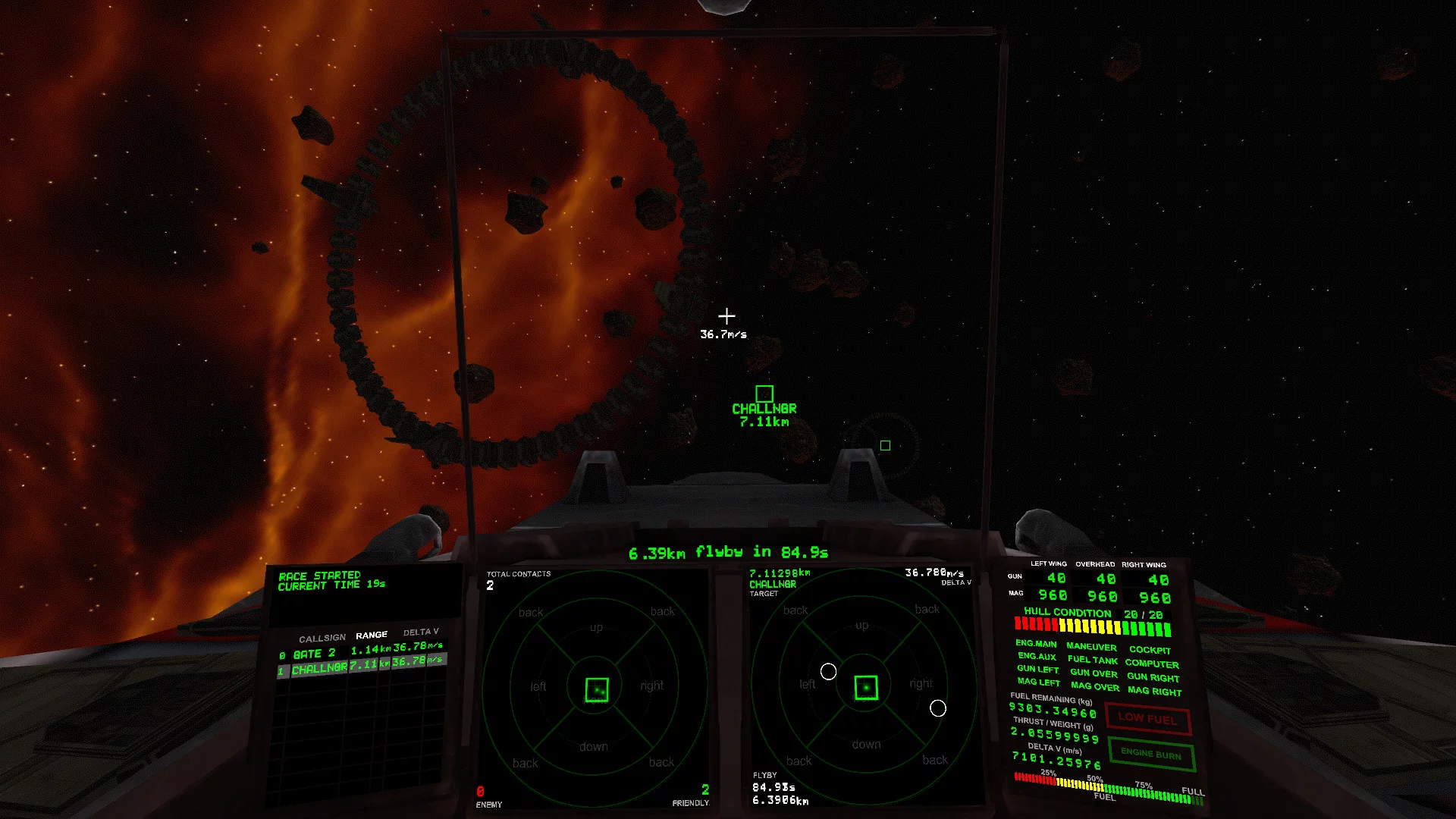 Изображение игры: Thrust & Shoot : Flight School
