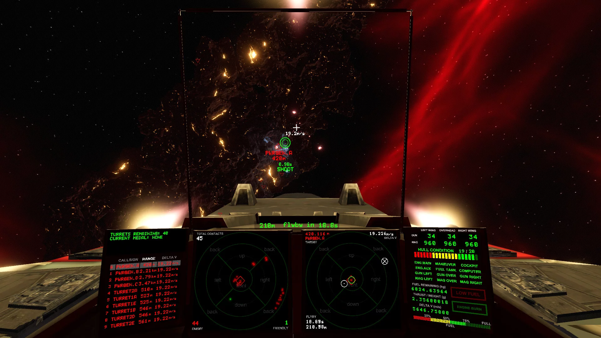 Изображение игры: Thrust & Shoot : Flight School