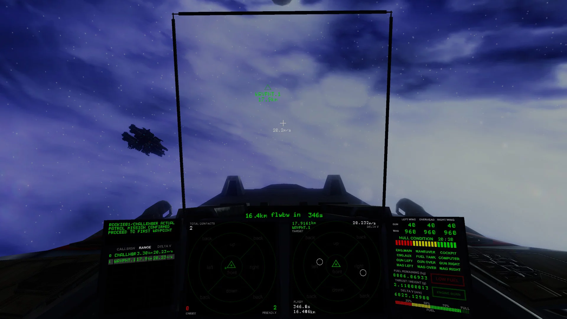 Изображение игры: Thrust & Shoot : Flight School