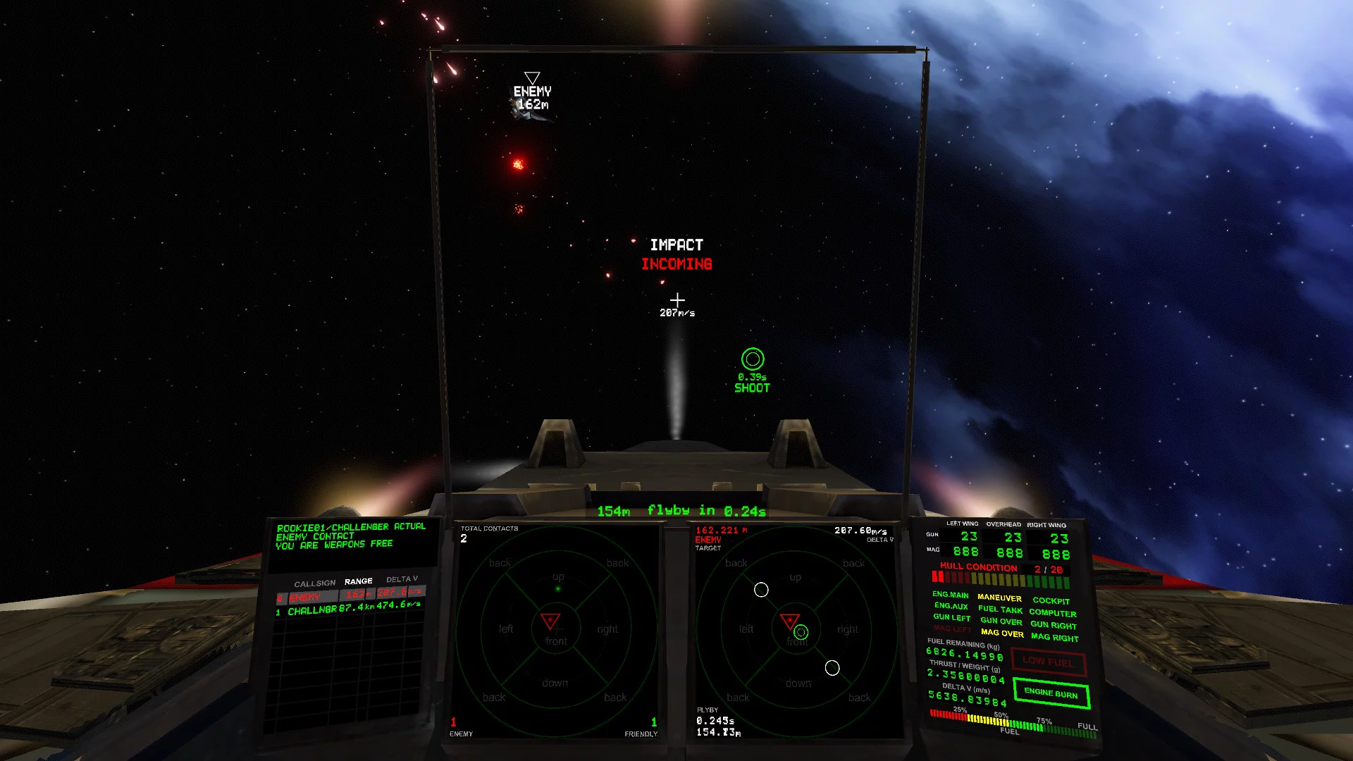 Изображение игры: Thrust & Shoot : Flight School