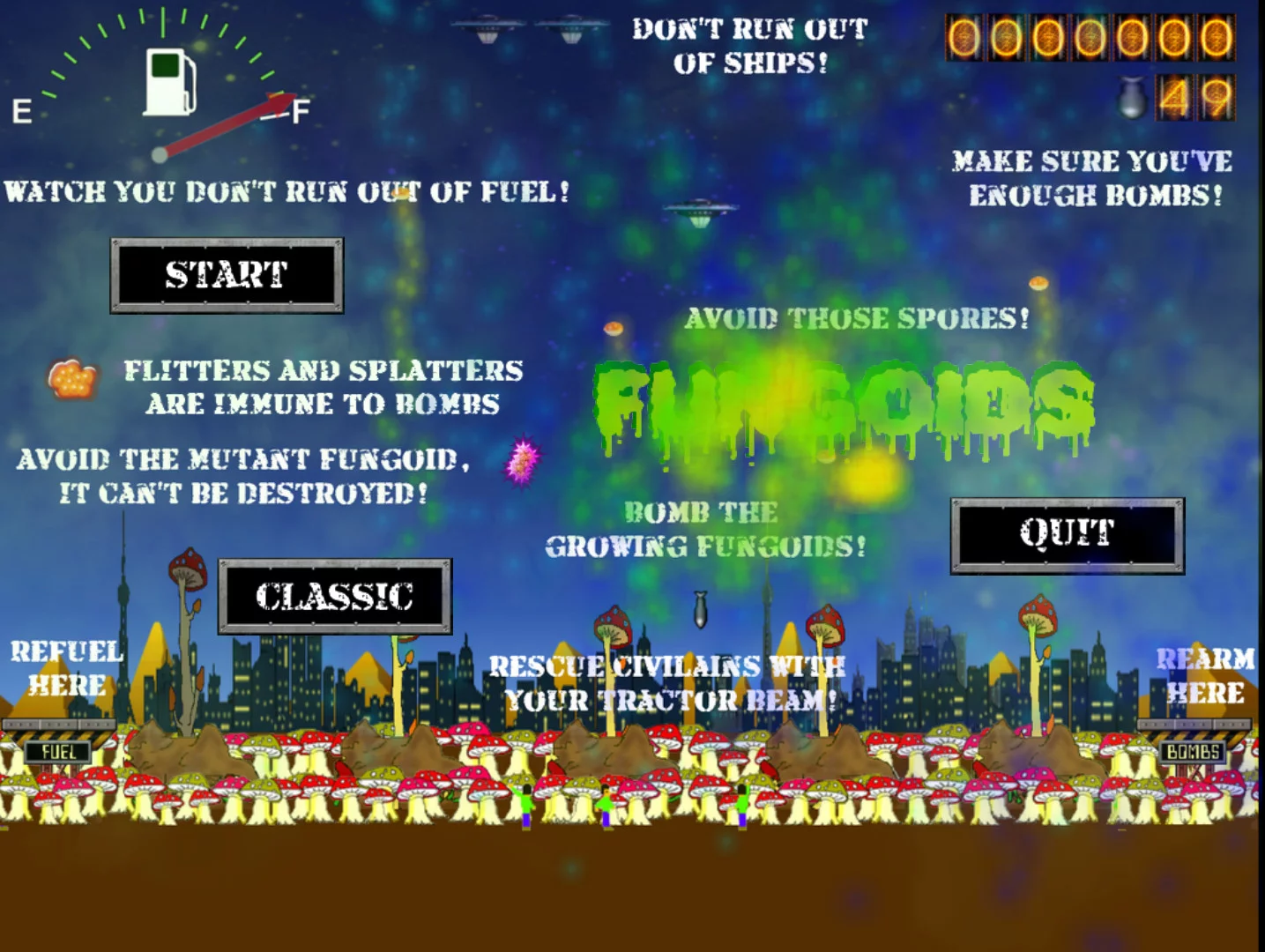 Изображение игры: Fungoids - Steam version