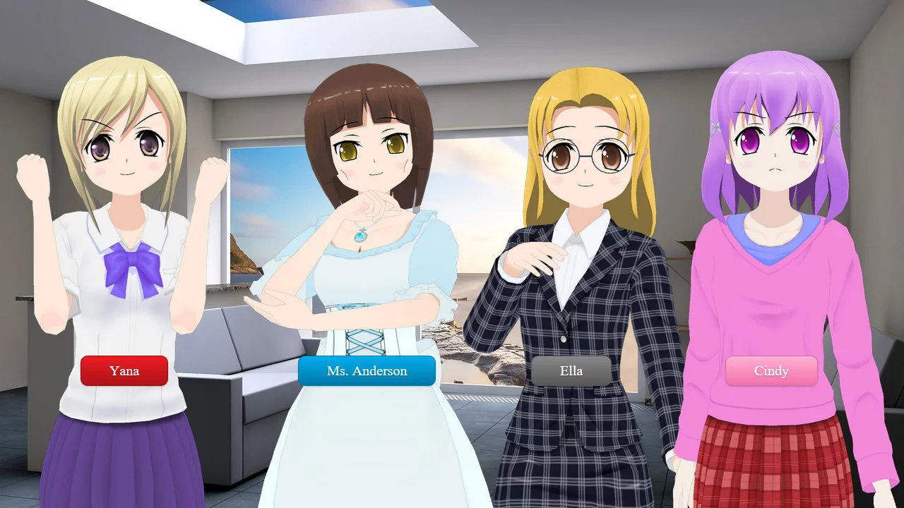 Изображение игры: Girls and Quiz