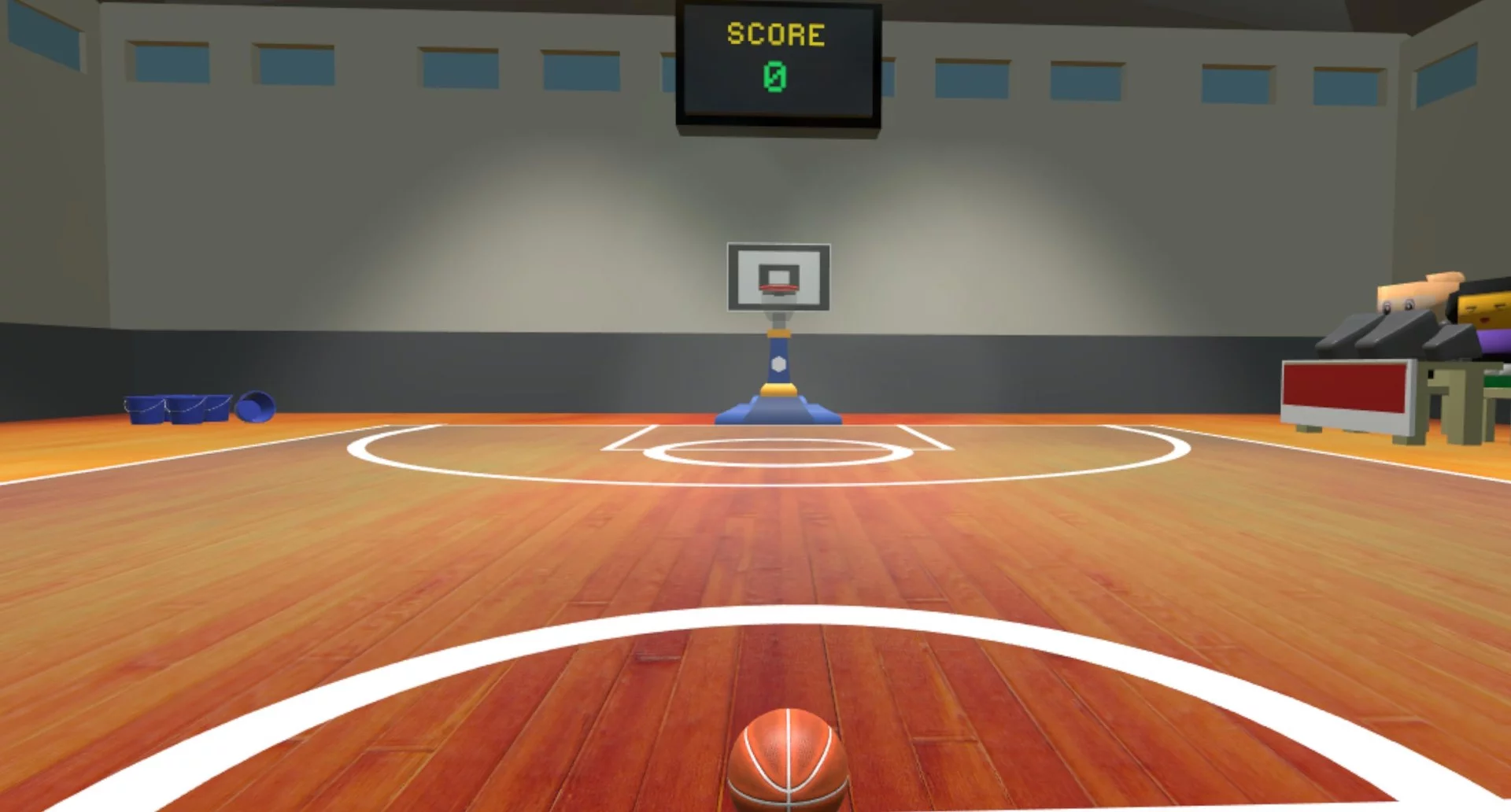 Изображение игры: Hoop Shot VR
