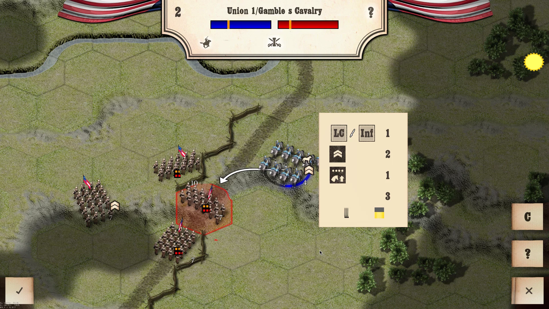 Изображение игры: Civil War: Gettysburg