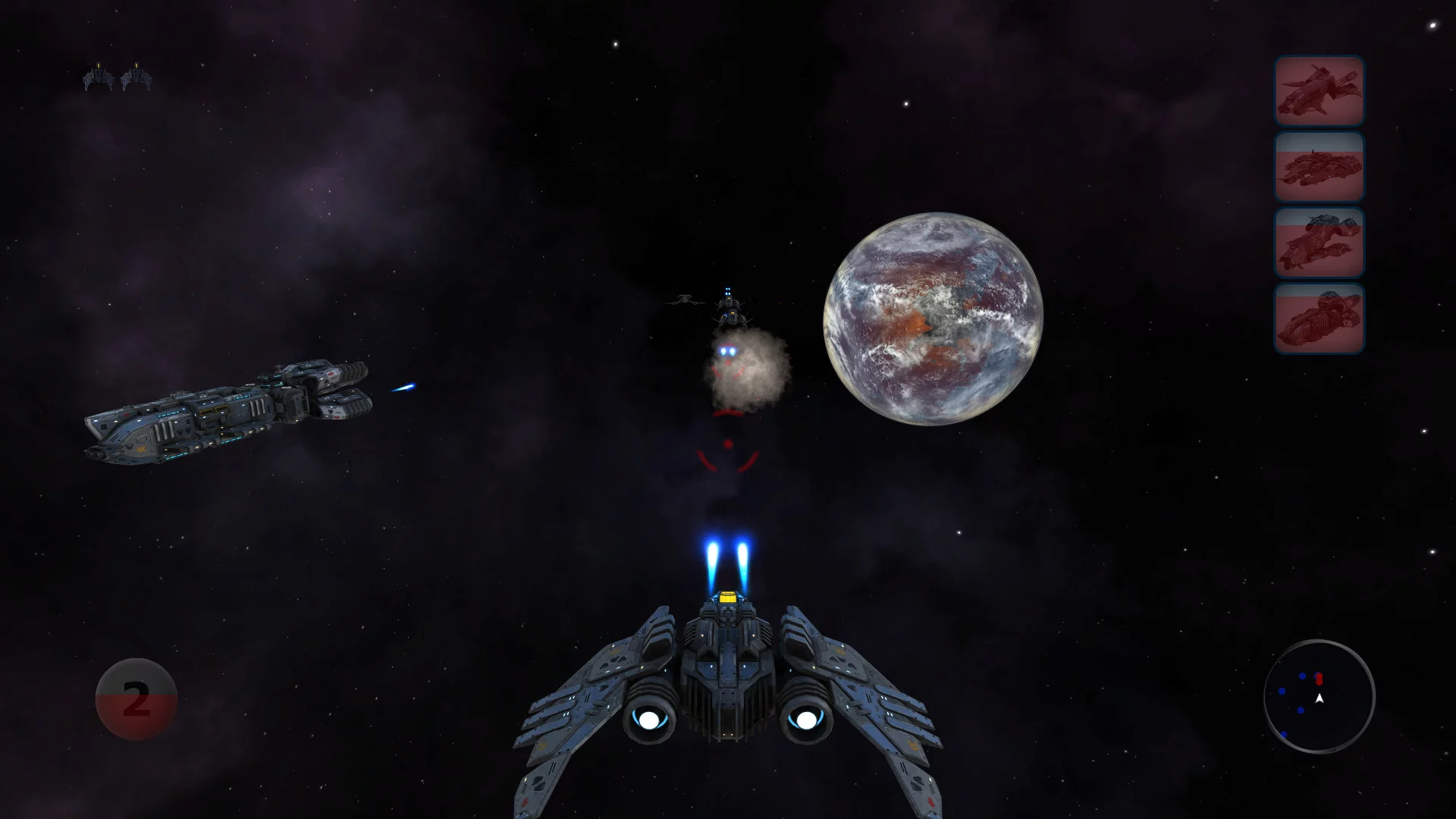 Изображение игры: Derelict Fleet
