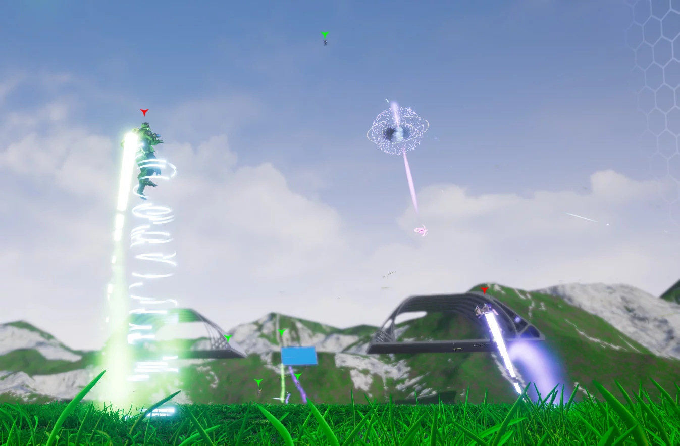 Изображение игры: Jetball