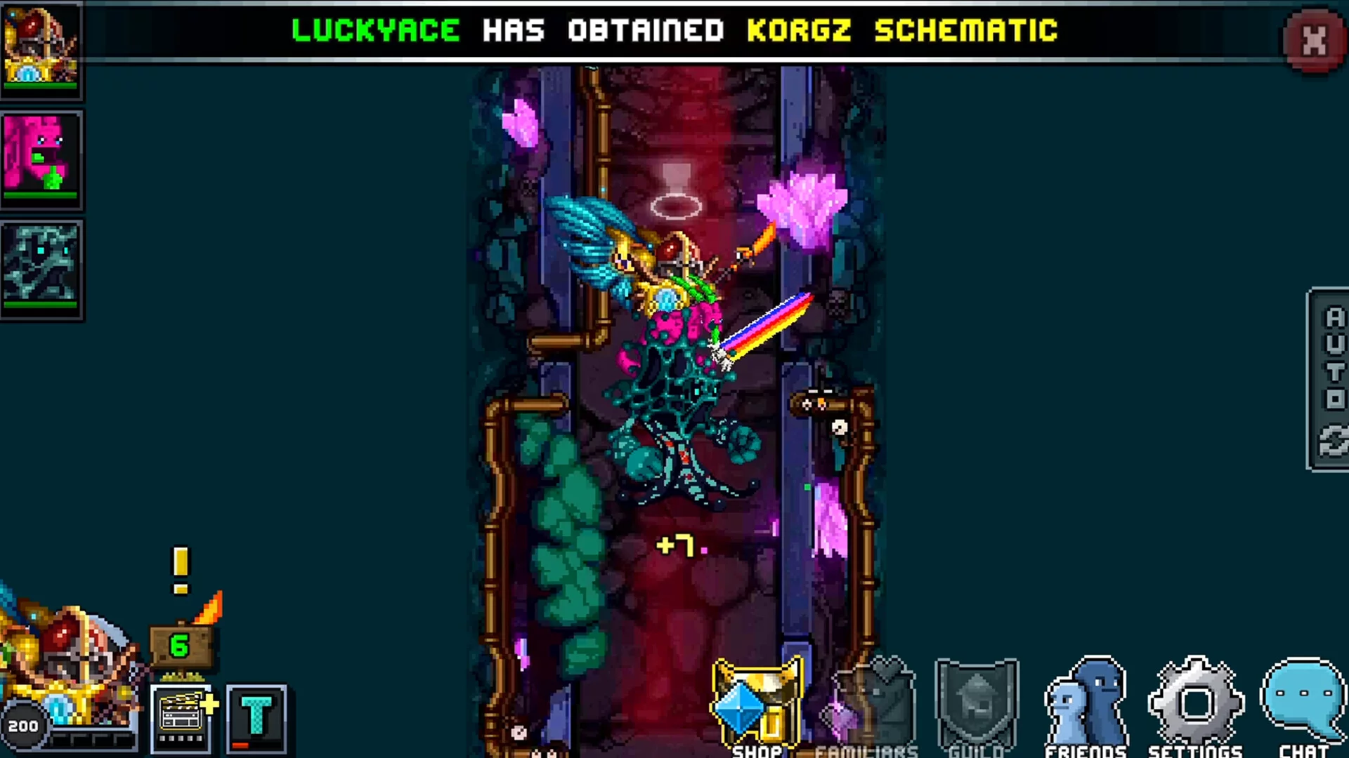 Изображение игры: Bit Heroes Quest