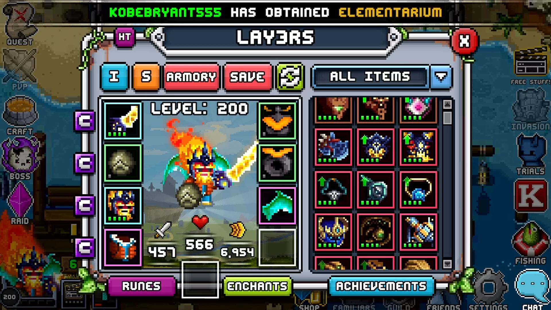 Изображение игры: Bit Heroes Quest