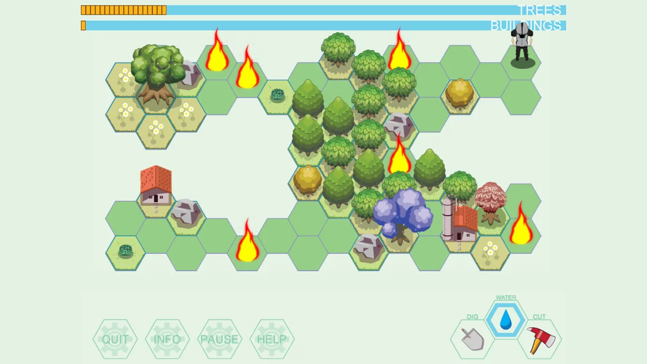 Изображение игры: Fire Fighter