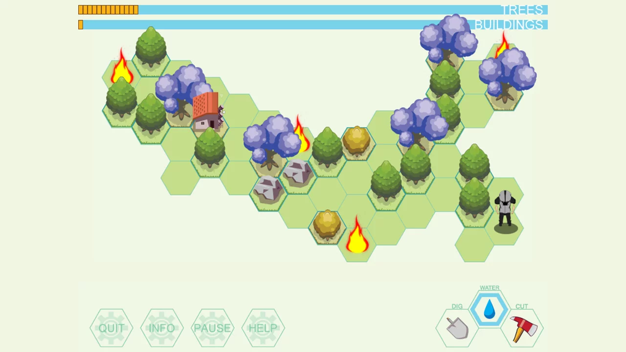 Изображение игры: Fire Fighter