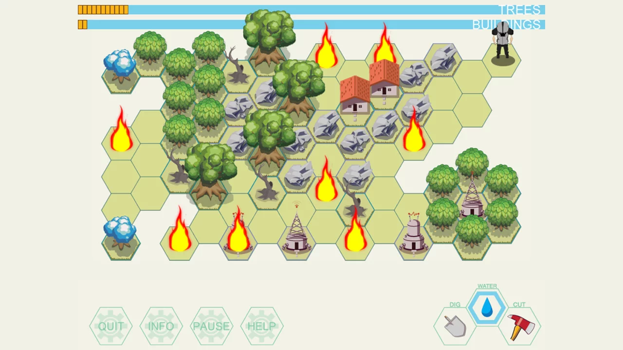 Изображение игры: Fire Fighter
