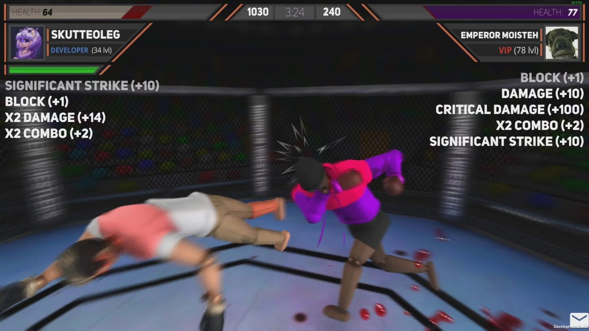 Изображение игры: Drunken Wrestlers 2