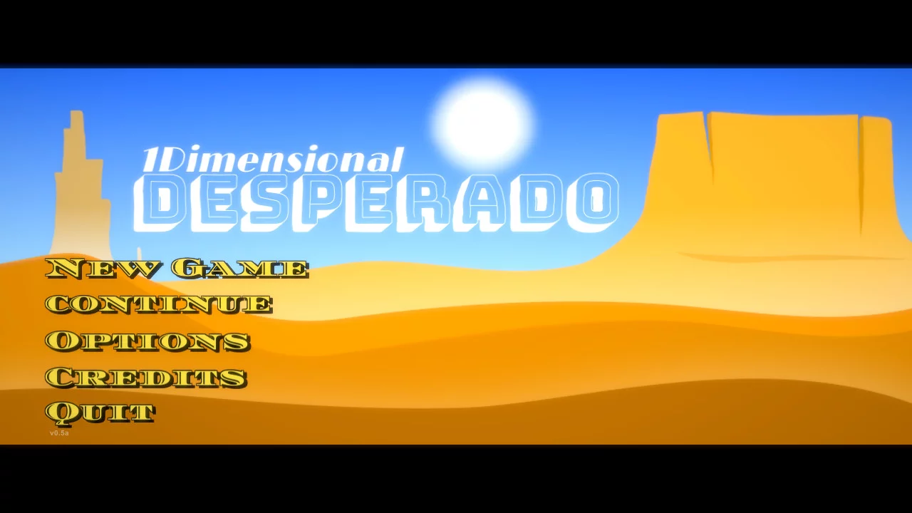 Изображение игры: 1Dimensional Desperado