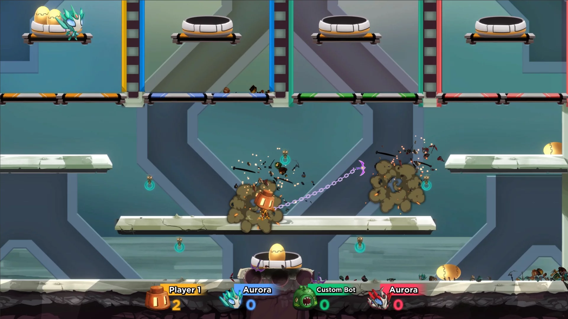 Изображение игры: Hookbots