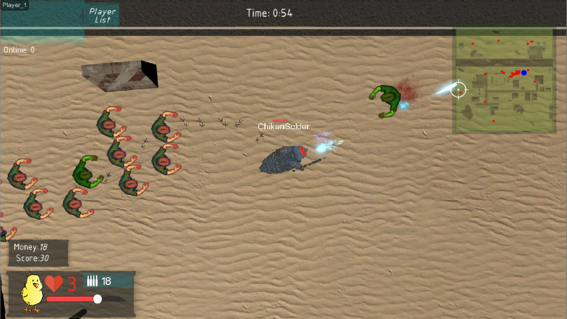 Изображение игры: Chicken Wars