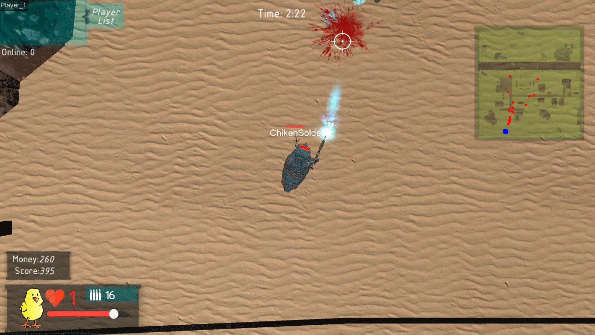Изображение игры: Chicken Wars