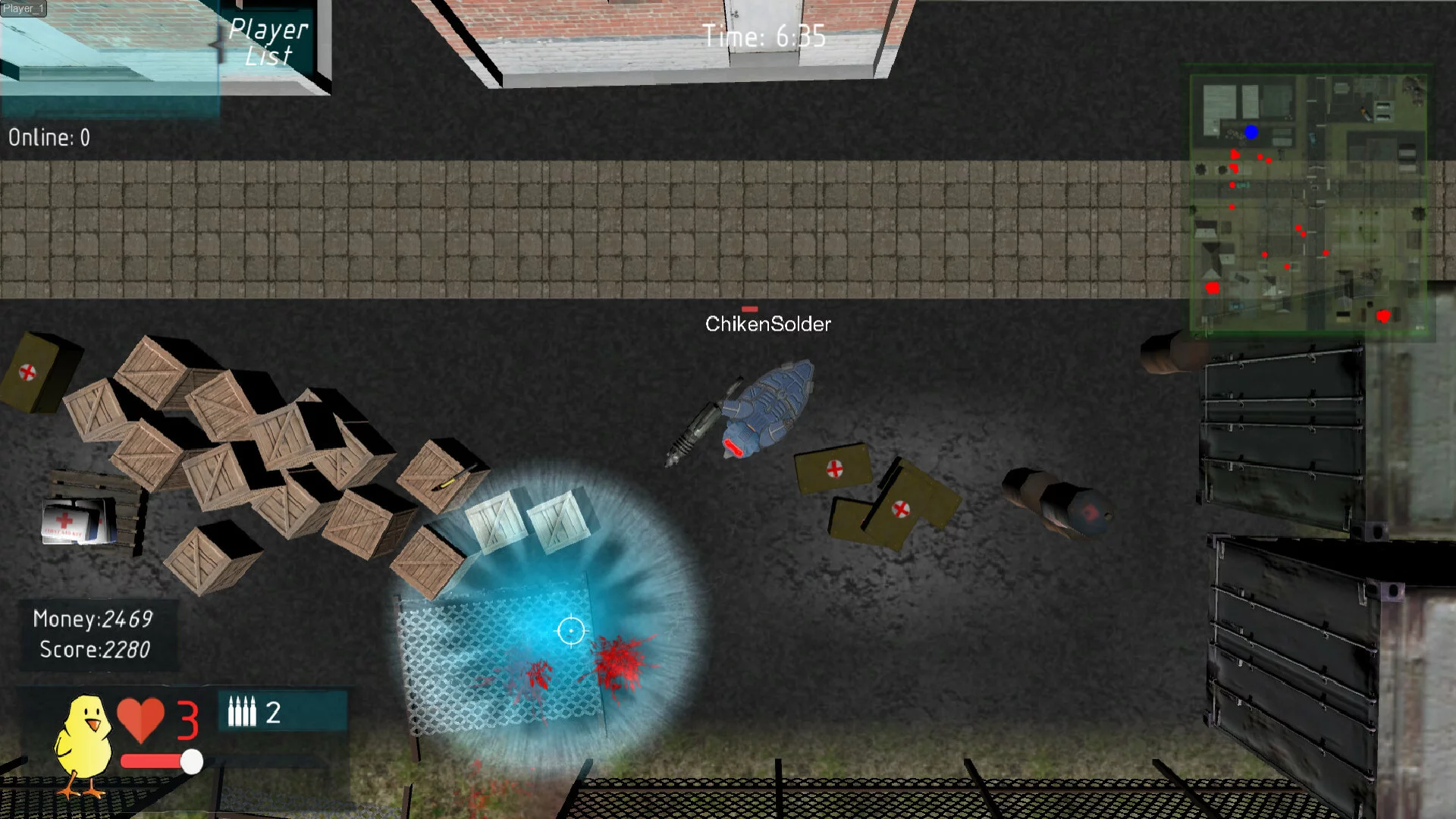 Изображение игры: Chicken Wars