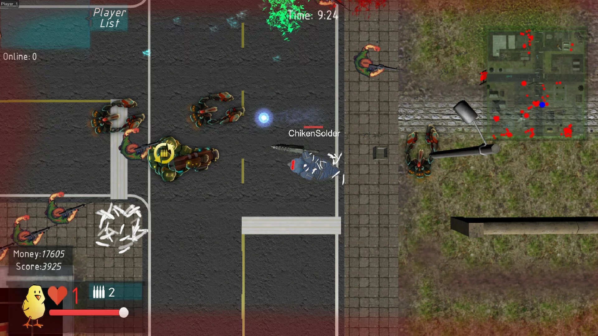 Изображение игры: Chicken Wars
