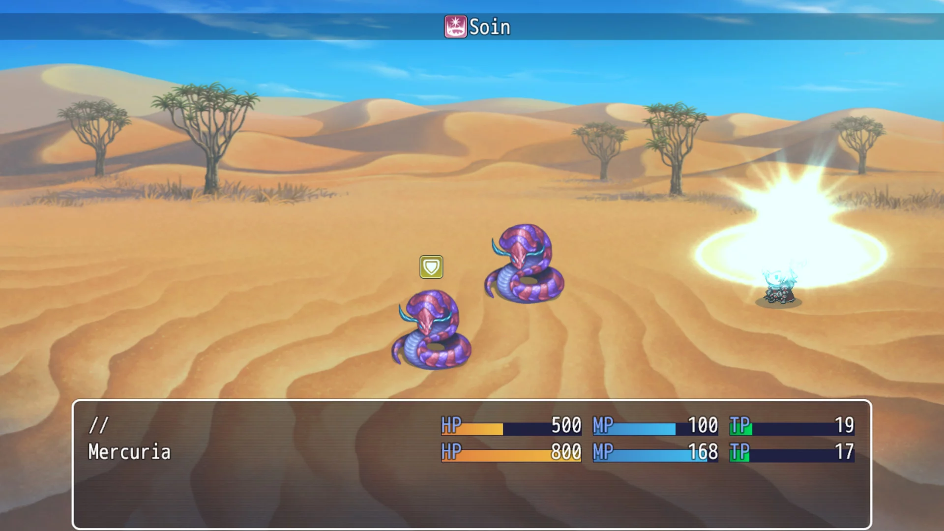 Изображение игры: Exatron Quest L'Epée de Sang