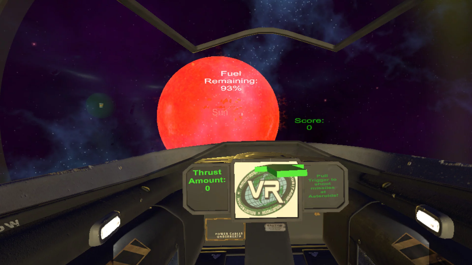 Изображение игры: Solar System Journey VR
