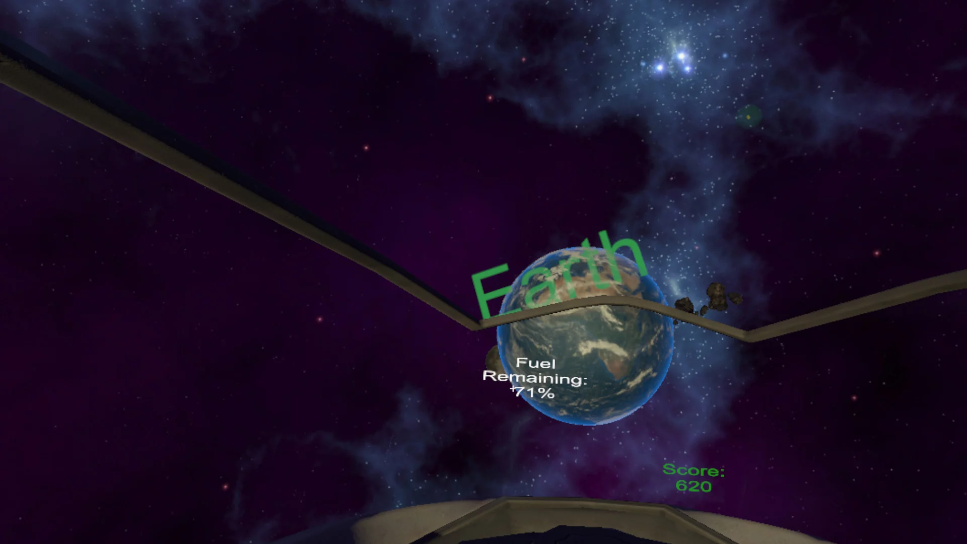Изображение игры: Solar System Journey VR