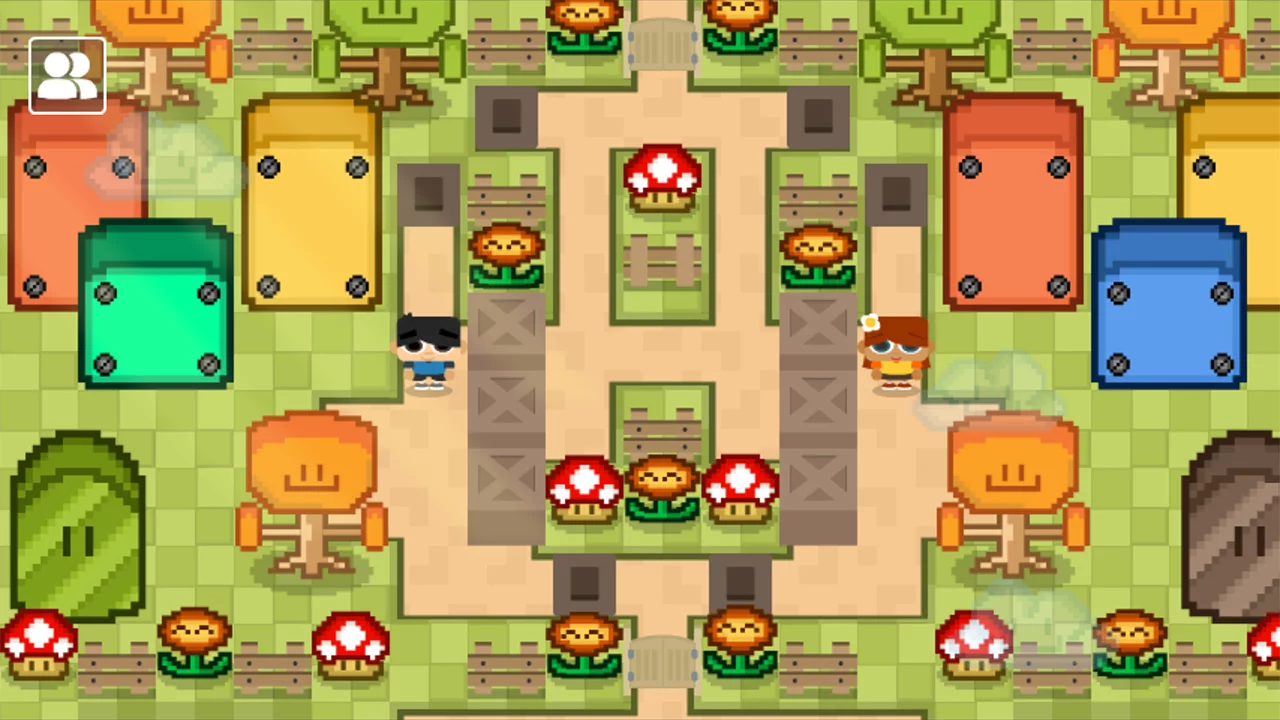 Изображение игры: Sokoban Land DX