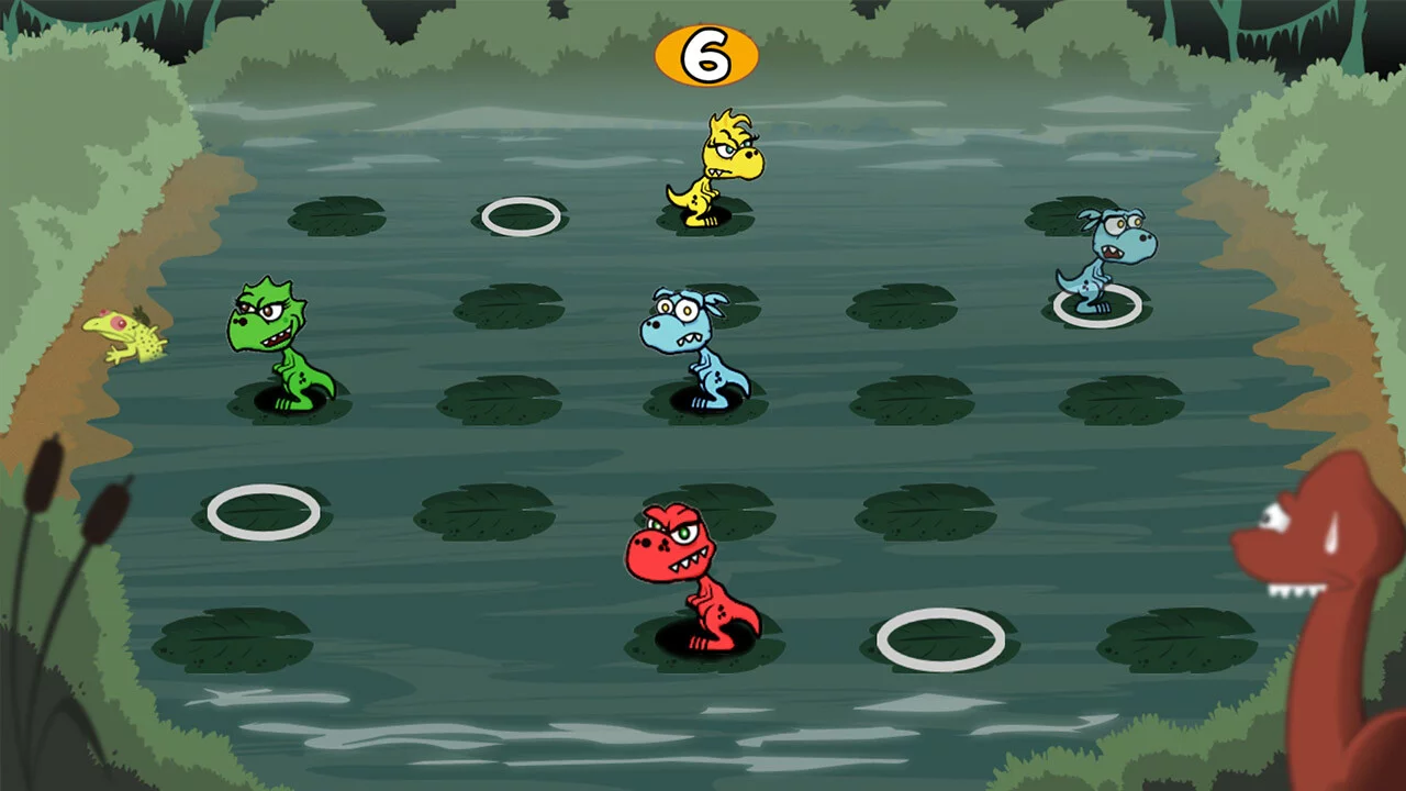 Изображение игры: Explosive Dinosaurs