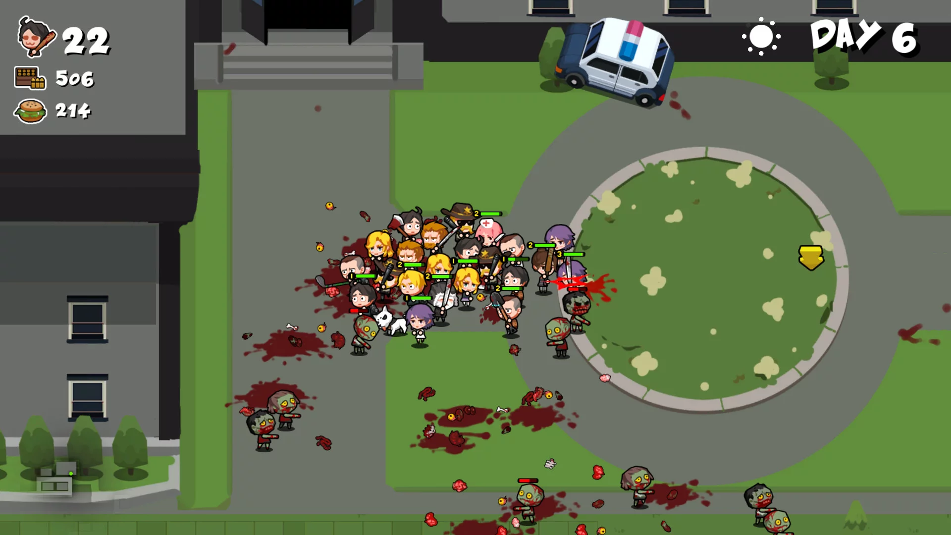 Изображение игры: Run!ZombieFood!