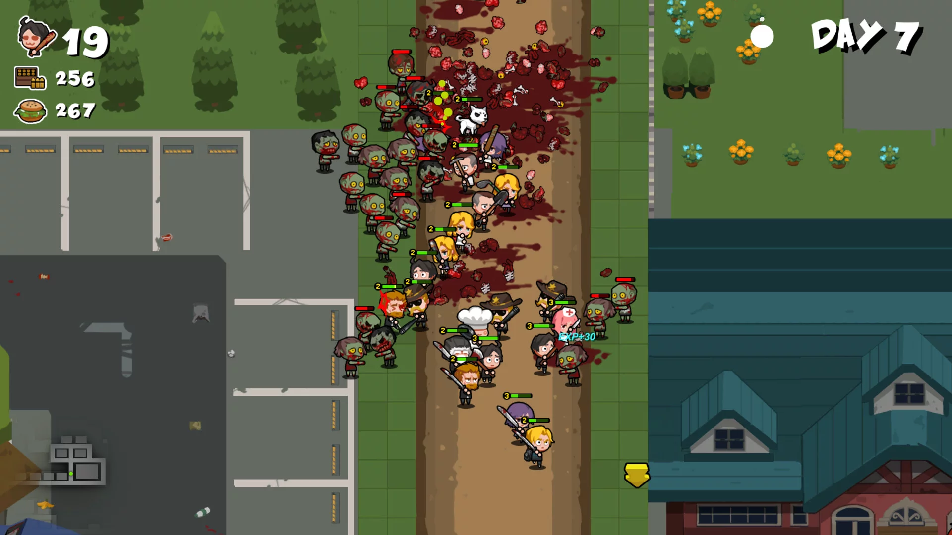Изображение игры: Run!ZombieFood!
