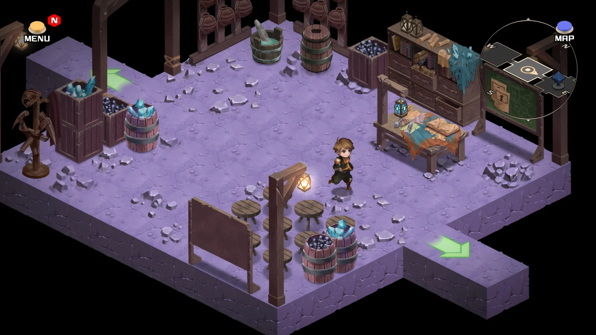 Изображение игры: Azure Saga: Pathfinder