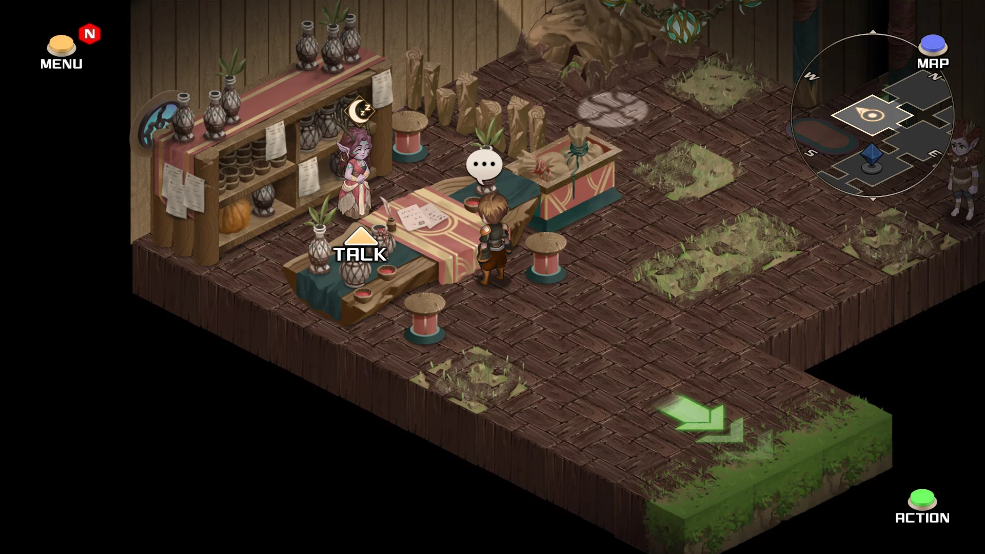 Изображение игры: Azure Saga: Pathfinder