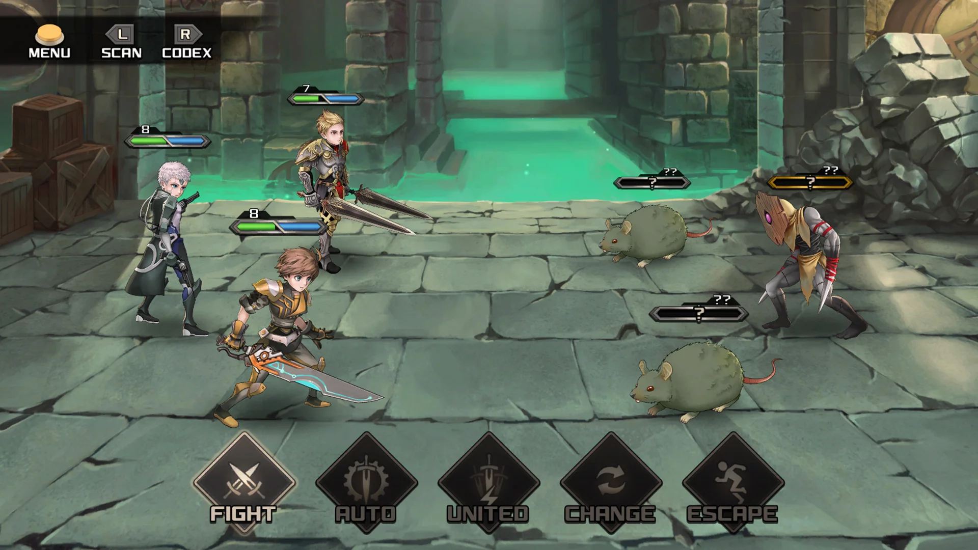 Изображение игры: Azure Saga: Pathfinder