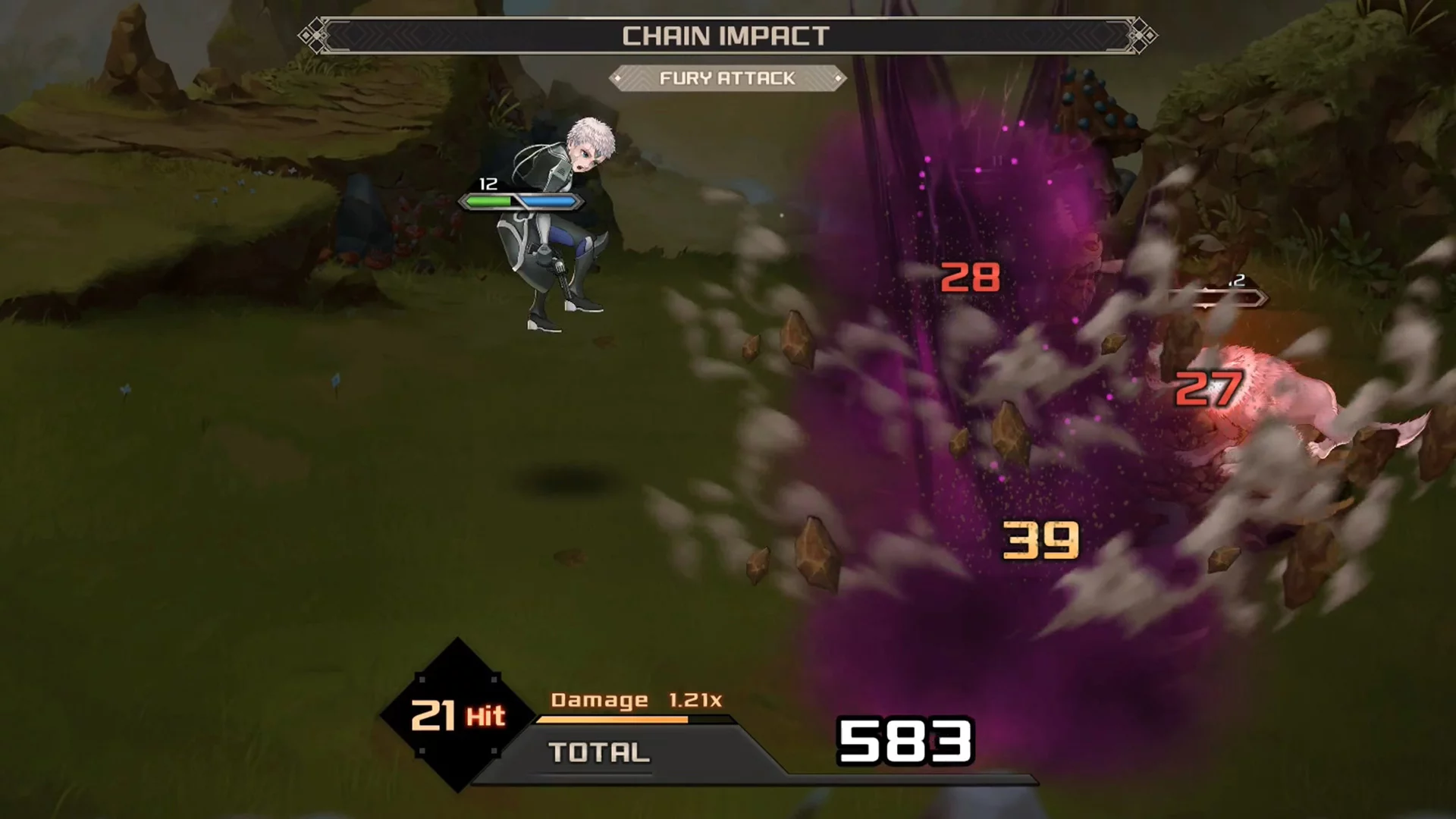 Изображение игры: Azure Saga: Pathfinder