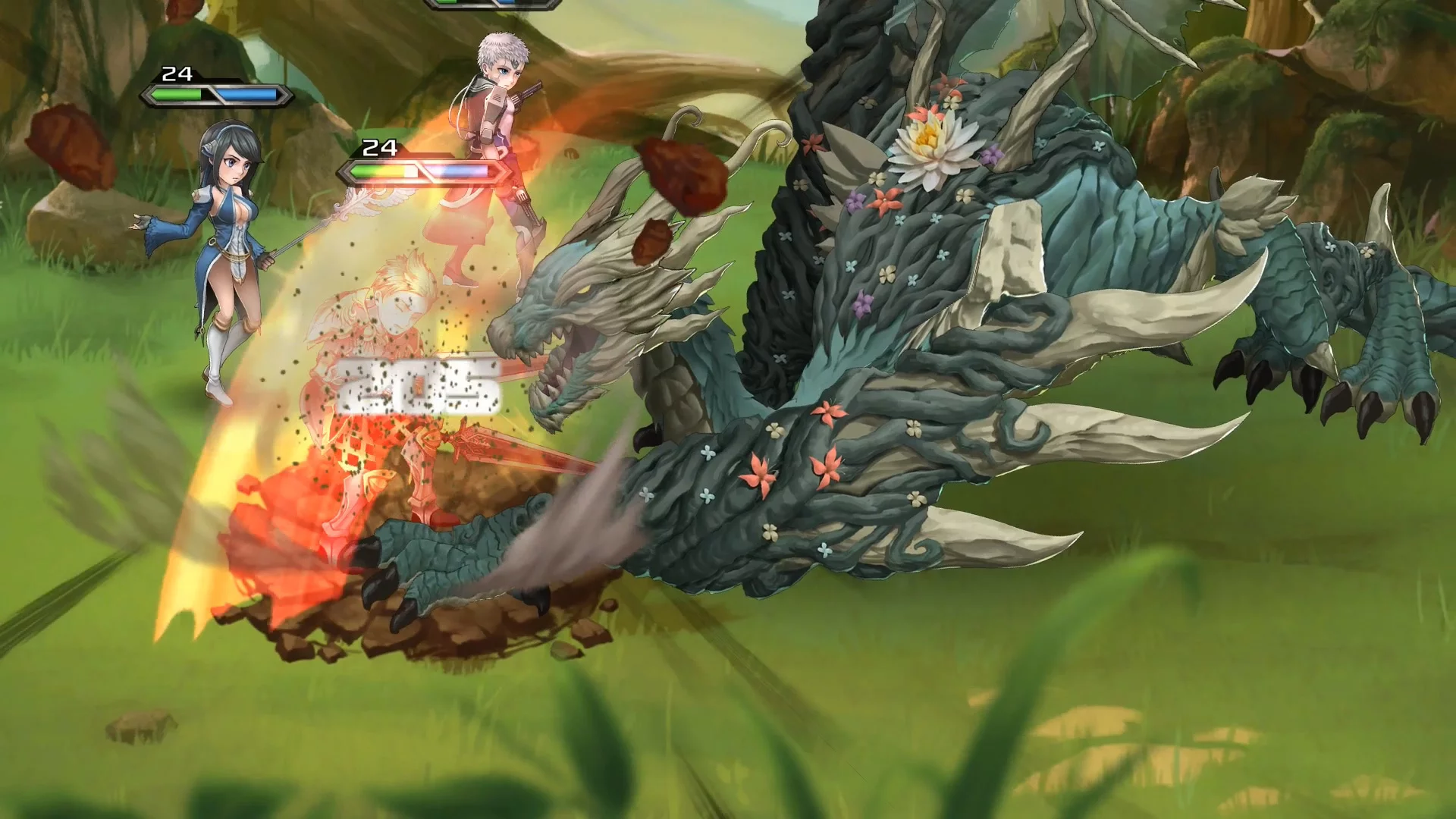 Изображение игры: Azure Saga: Pathfinder