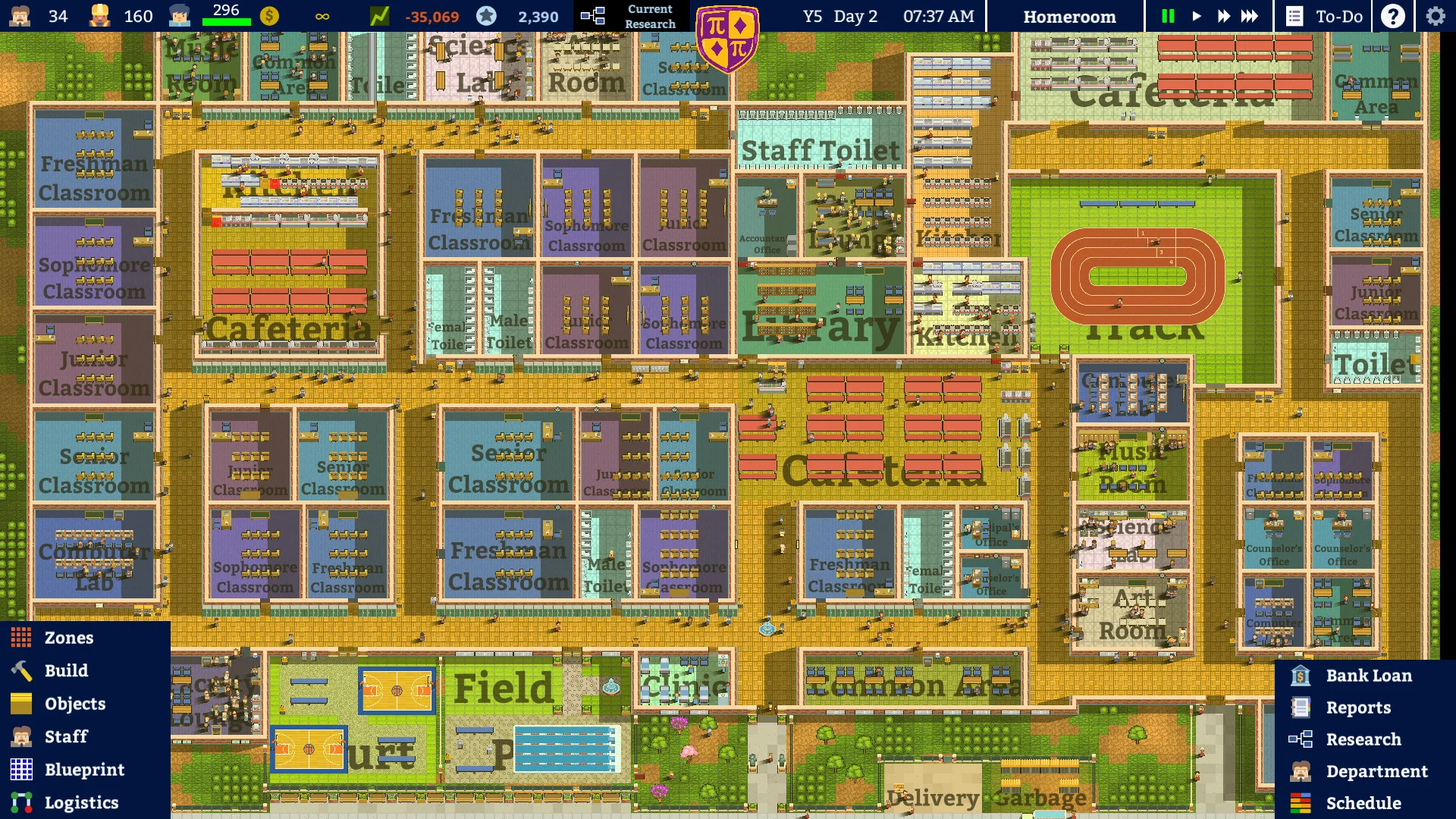 Изображение игры: Academia : School Simulator